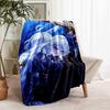 1pc Blanket Genshin Impact characters5 Print Design, Lightweight Blanket for Sofa, Bed- Soft &Warm, Gift for All Seasons like Christmas, Halloween