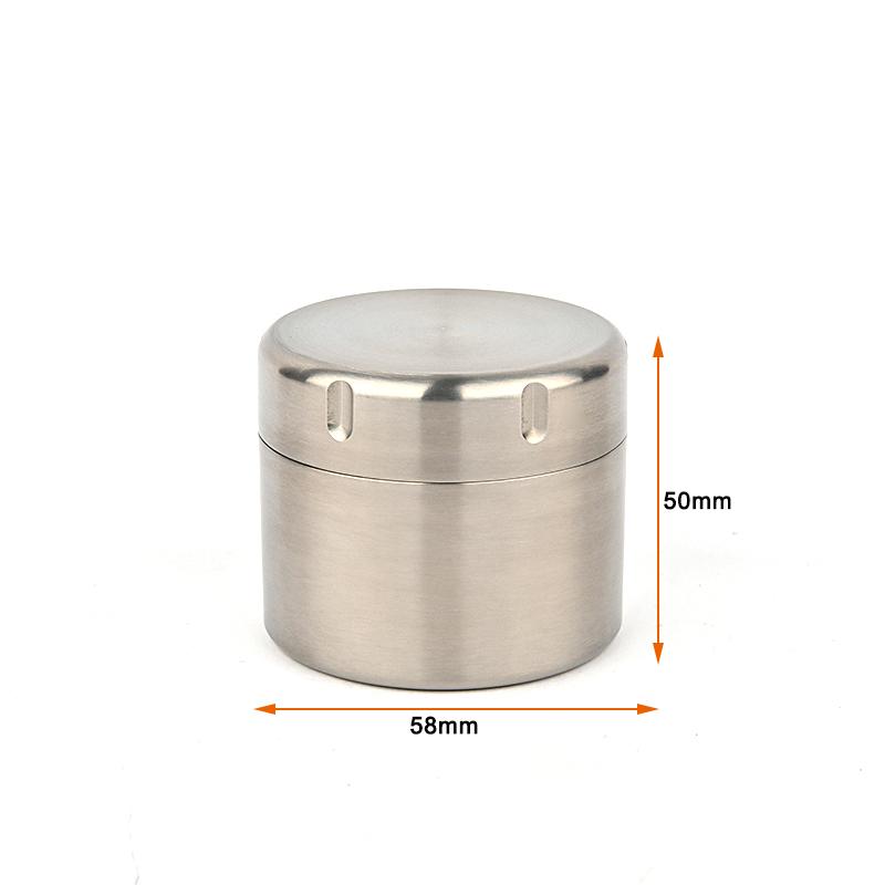 Waterproof Tea Pill Medicine Storage Box Titanium Alloy Seal Bottle Heavy Capacity CampingMoisture-proof Outdoor EDC Canister 4