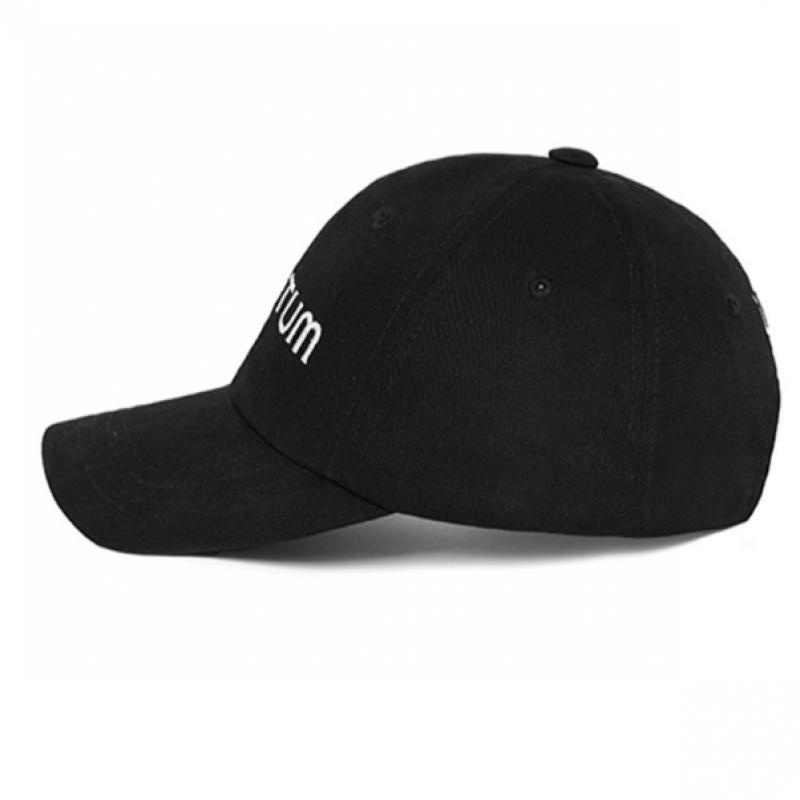 Verutum Front Logo Cap Black Hw Bc009fl