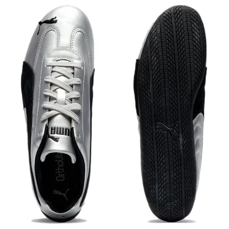Puma Speedcat Metallic Pack - Silber Schwarz Damen Sneaker 405357-01