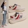 Autumn women's shoes leather sports casual shoes 2 new student board shoes trendy running shoes