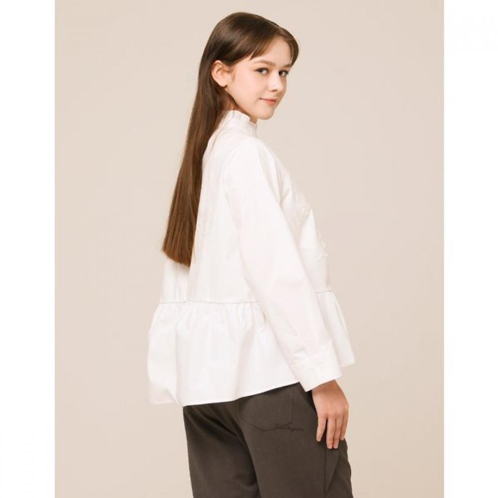 SON JUNG WAN Frill Cotton Blouse Zdr6161080