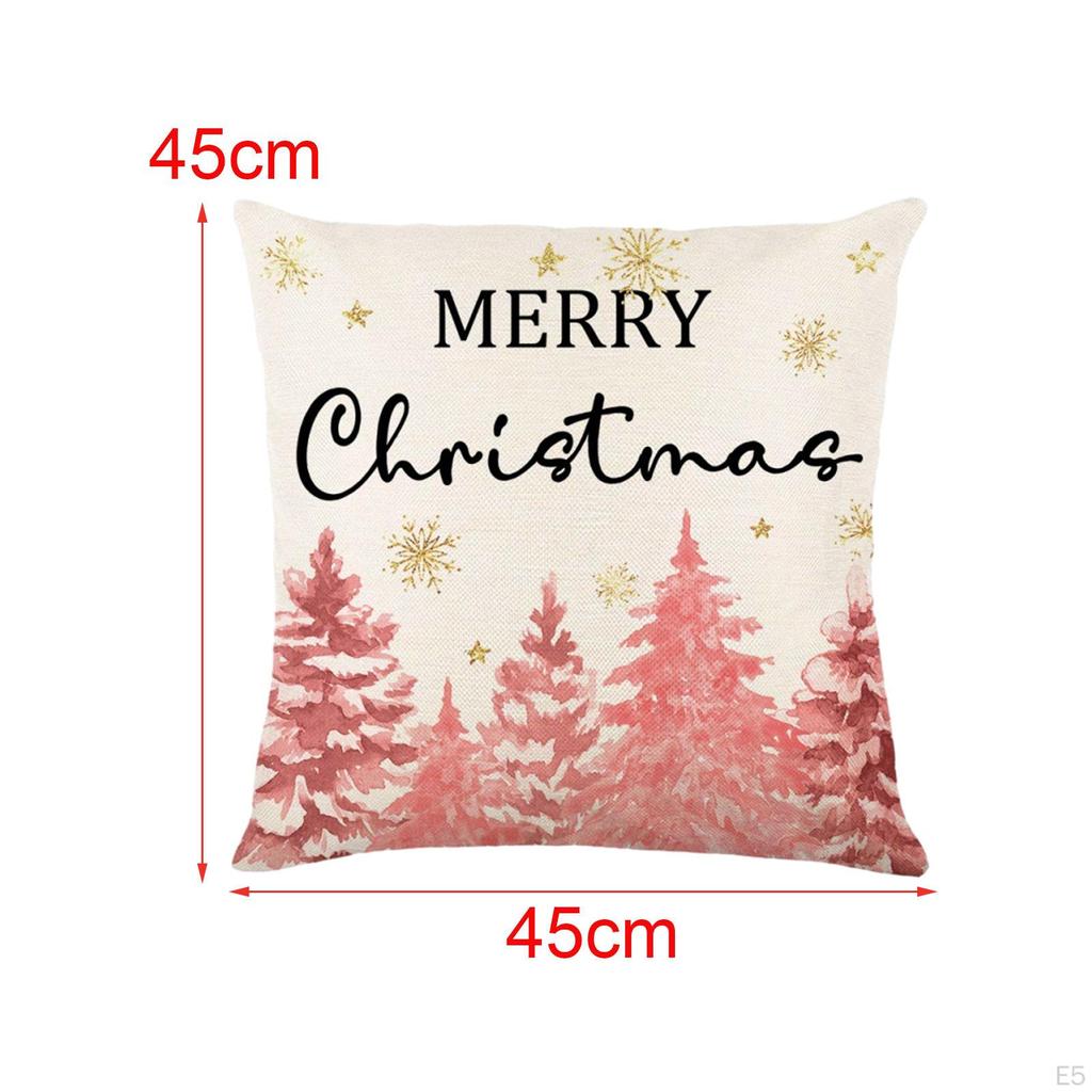 Christmas Pillow Case, Decoration, 45x45cm, Gift