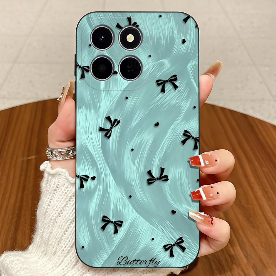 For Honor X6C X6B X6D X7D X7C Case Brilliant Flower Vintage Dyeing Anti-drop Simplicity Matte Shell For HonorX6C honorx7d Bumper