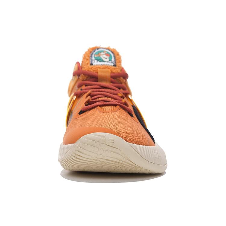 Disney x Li Ning Speed 8 Premium Tigger Slip Resistant Abrasion Resistant Low top Basketball Shoes Men's Jams Orange ABAS005-2