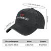 Spring I Love Brainrot Baseball Cap Sun I Heart Brainrot Meme Design Washed Trucker Hat Women Men Fashion Kpop Rock Snapback Cap