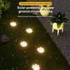 Solar Dog Paw Print Lawn Light, LED Garden Stake Light, Waterproof Outdoor Decorative Footpath Light for Yard Patio, Walkway Landscape Lighting