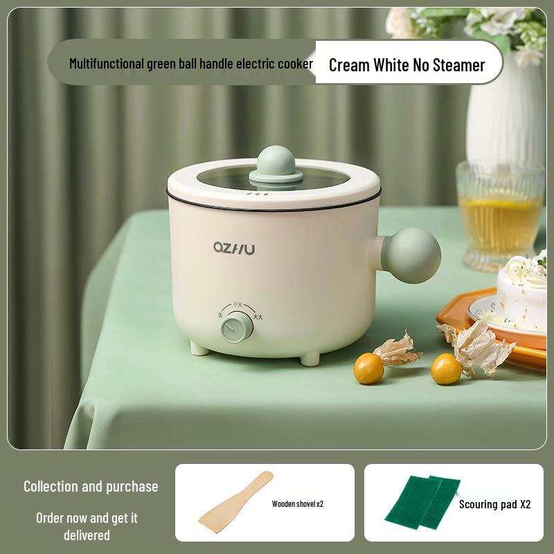 

Компактная многофункциональная электрическая кастрюля для общежитий - Маломощная лапшеварка, Антипригарная кастрюля и гриль -