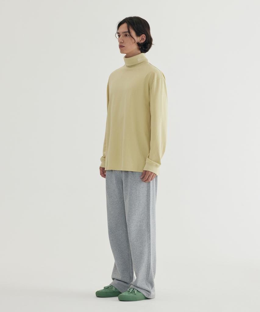 COVERNAT Sorona Layered Turtleneck Long Sleeve Light Olive