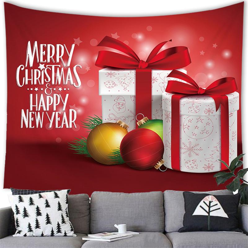 Merry Christmas Celebration Party Tapestry Wall Hanging