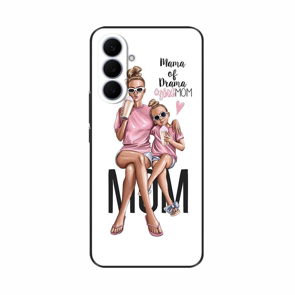 For Samsung Galaxy S25 FE Case Cute Cool Black Silicone Phone Cases For Samsung S25 FE 5G Case S25FE Back Cover Coque TPU Fundas