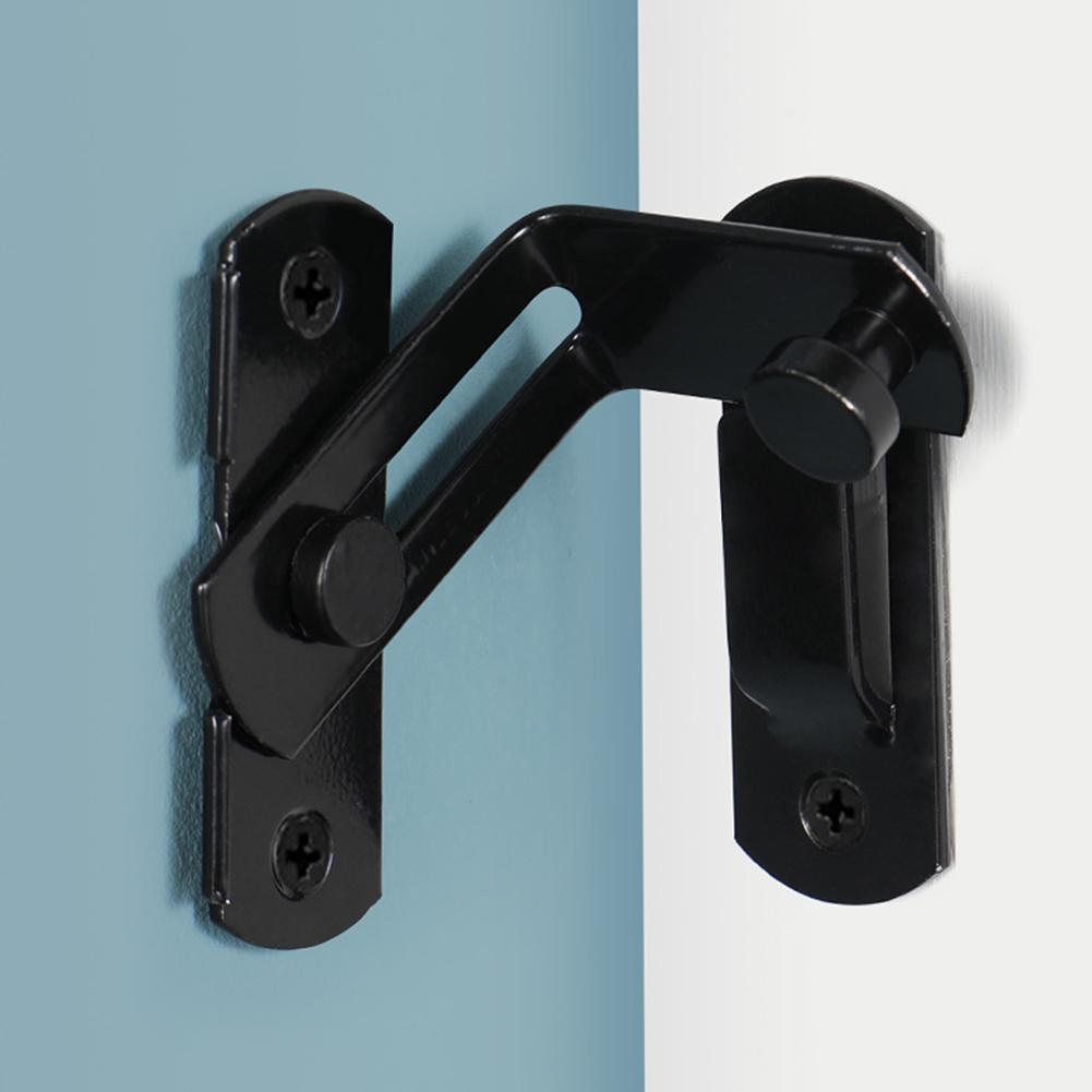 Multi-Purpose Sliding Door Cabinet File Cabinet Furniture Lock Bolt 90 Degree Easy Install