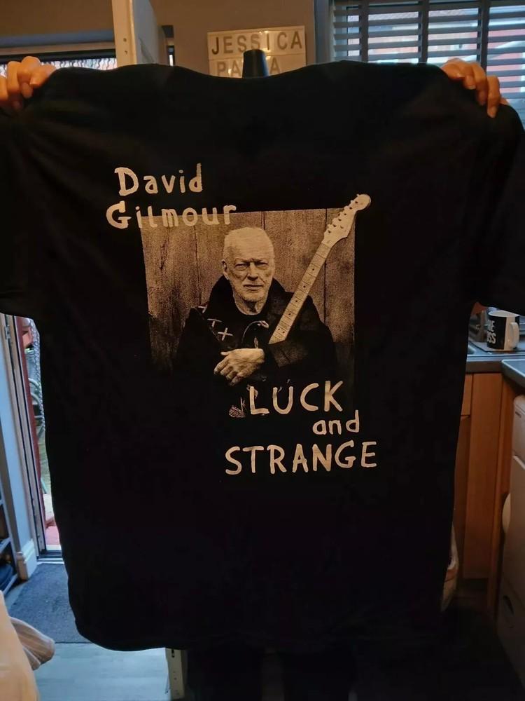 David Gilmour Luck And Strange 2024 Tour T Shirt X Large.webp Unisex T-Shirt XXL