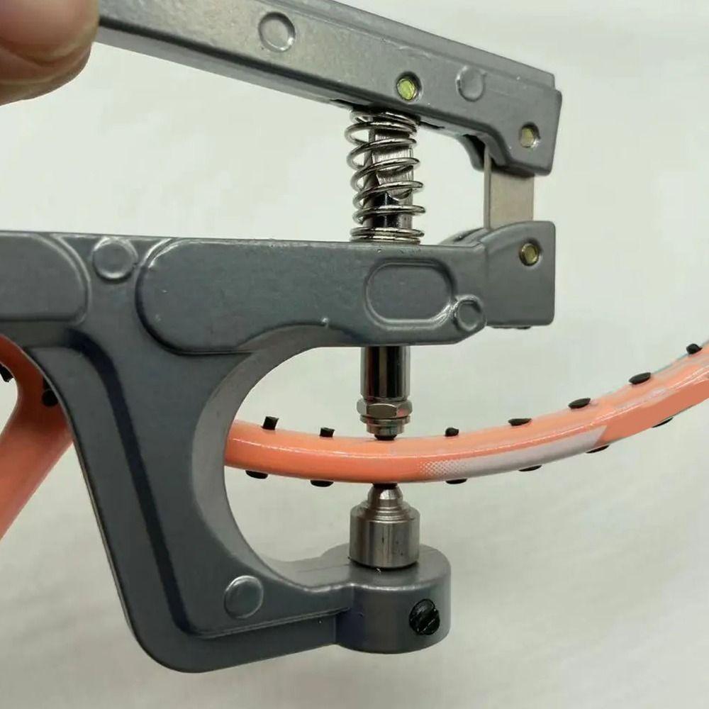 Precision Racket Eyelet Tool Spring Loaded Racket Repair Tool Badminton Racket серый