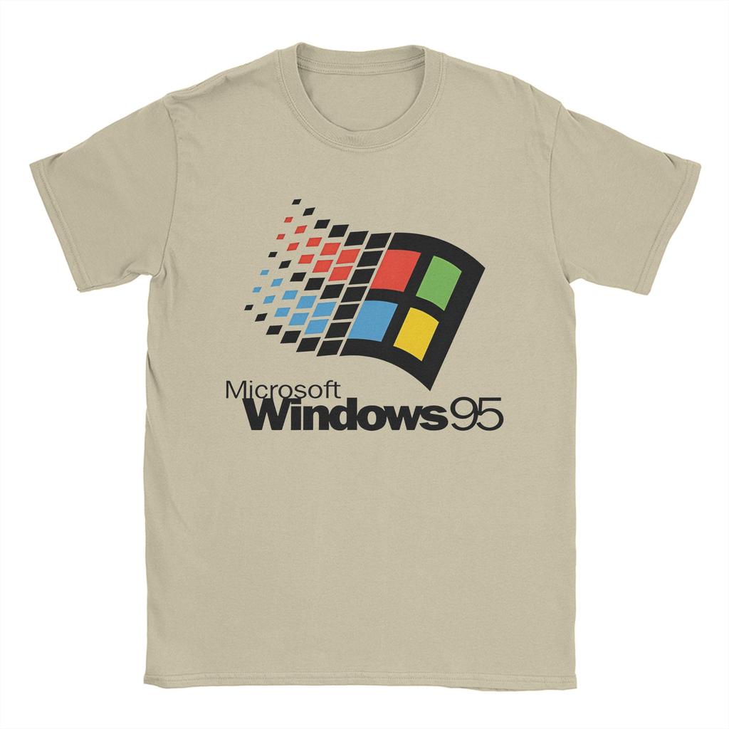 Windows95 Accessories Unisex T Shirts 100% Cotton Tee Graphic Printing Tops T-shirt