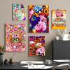 1pc Kirby Poster Poster Stickers Art Wall Murals Decor Game Room Decor Gifts Kawaii HD Painting Cat Cars