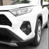 For Toyota RAV4 RAV 4 XA50 - ABS Carbonfiber Front Foglight Fog Light Lamp Cover Trim Frame Sticker Exterior Accessories