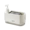 Durable 650ML Soap Dispenser Press Type Reusable Detergent Bottle Shower Gel Refill Bottle Household
