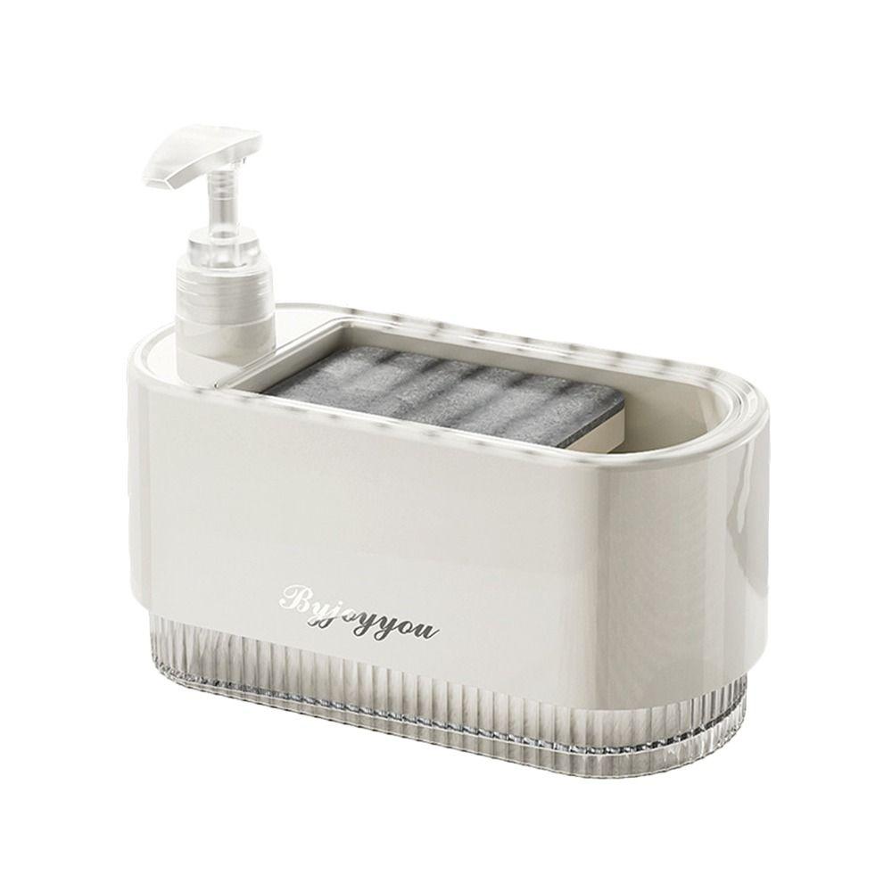 Durable 650ML Soap Dispenser Press Type Reusable Detergent Bottle Shower Gel Refill Bottle Household