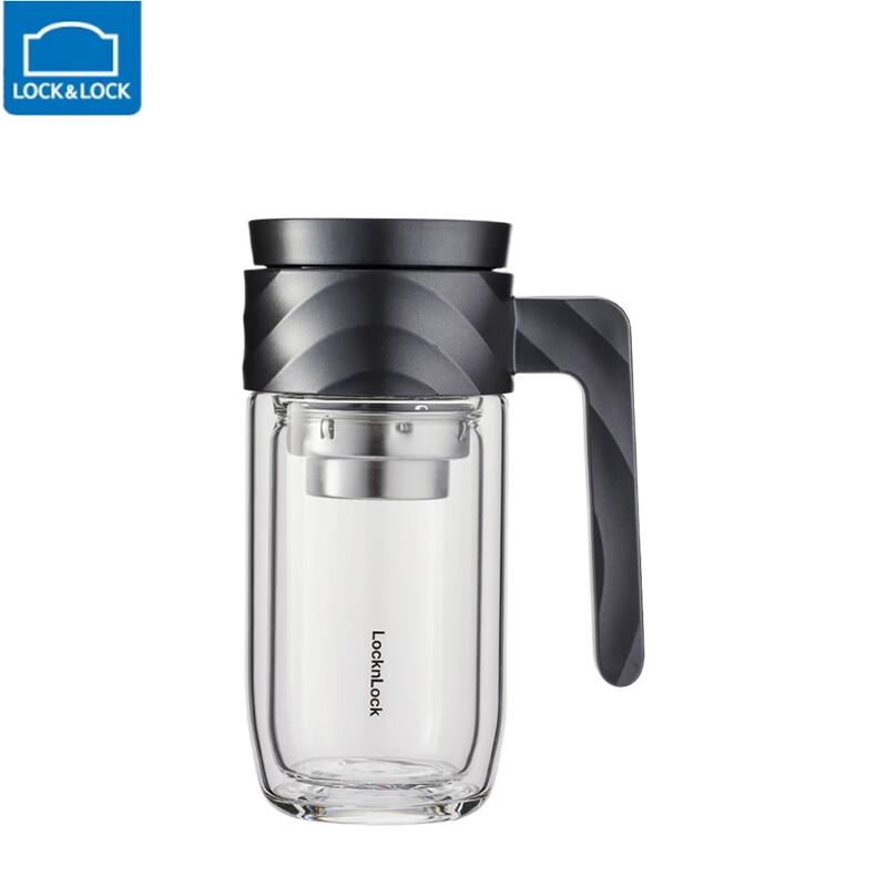 LOCK&LOCK Heat-Resistant Double-Layer Glass Tea Cup