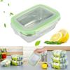 Household 304 Stainless Steel Refrigerator Food Grade Storage Fresh-keeping Box Lunch Lunch Box Portable Sealed Fast Food Lunch Box