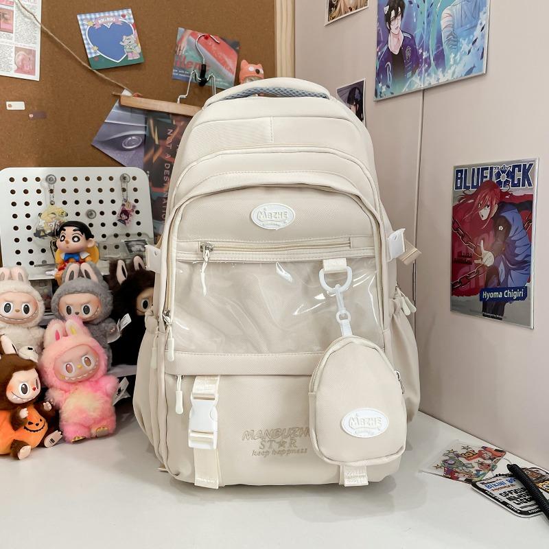 New High-value, Fresh, Sweet and Transparent, Junior High School Students Campus Lightweight Backpack