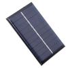 2Pcs 0.6W 5V Polysilicon Solar Panel Charging Power Board Charger for Small Power Appliances 80x55mm