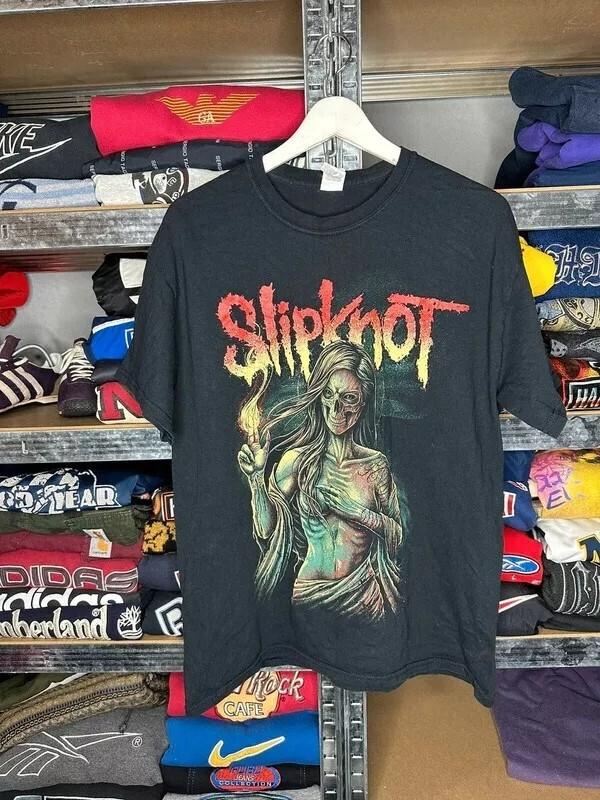 

Slipknot Band Graphic 90s Black Short Sleeve Unisex T shirt Men Women S5XL Unisex T-Shirt S