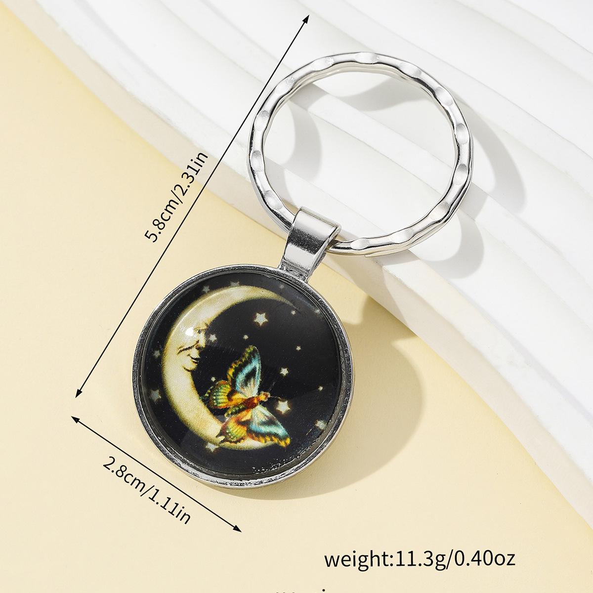 

Персонализированный европейский/американский сплавной брелок - Креативное металлическое кольцо для ключей