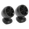 2pcs Dome Tweeter 1200W Loudspeaker High Sensitivity Universal for Car Audio Systems Black