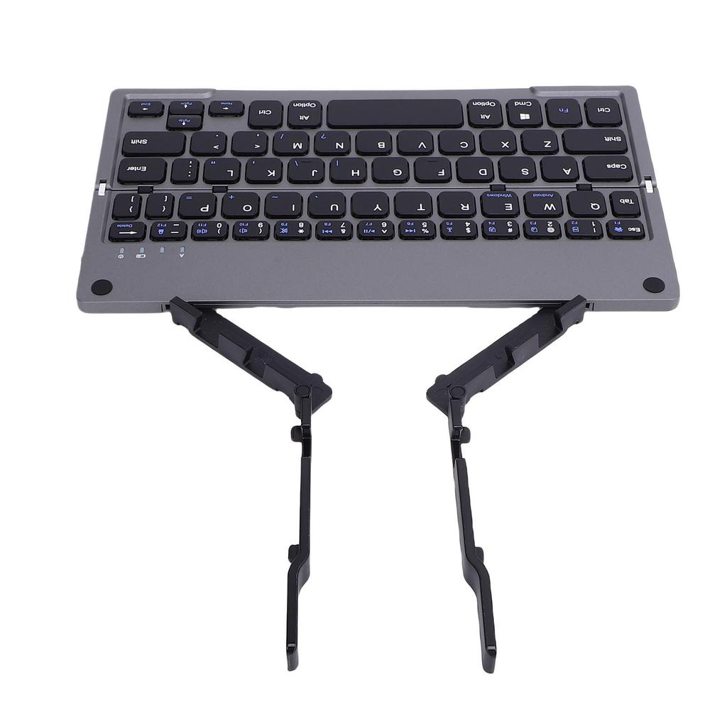 Foldable Keyboard with Phone Stand Small Quiet Folding Portable Lightweight Re Able for Travel Tablet