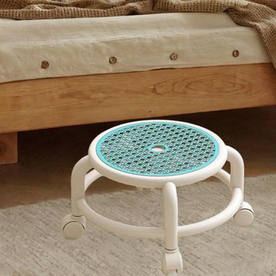 360° Rotating Stool with Wheels for Easy Movement