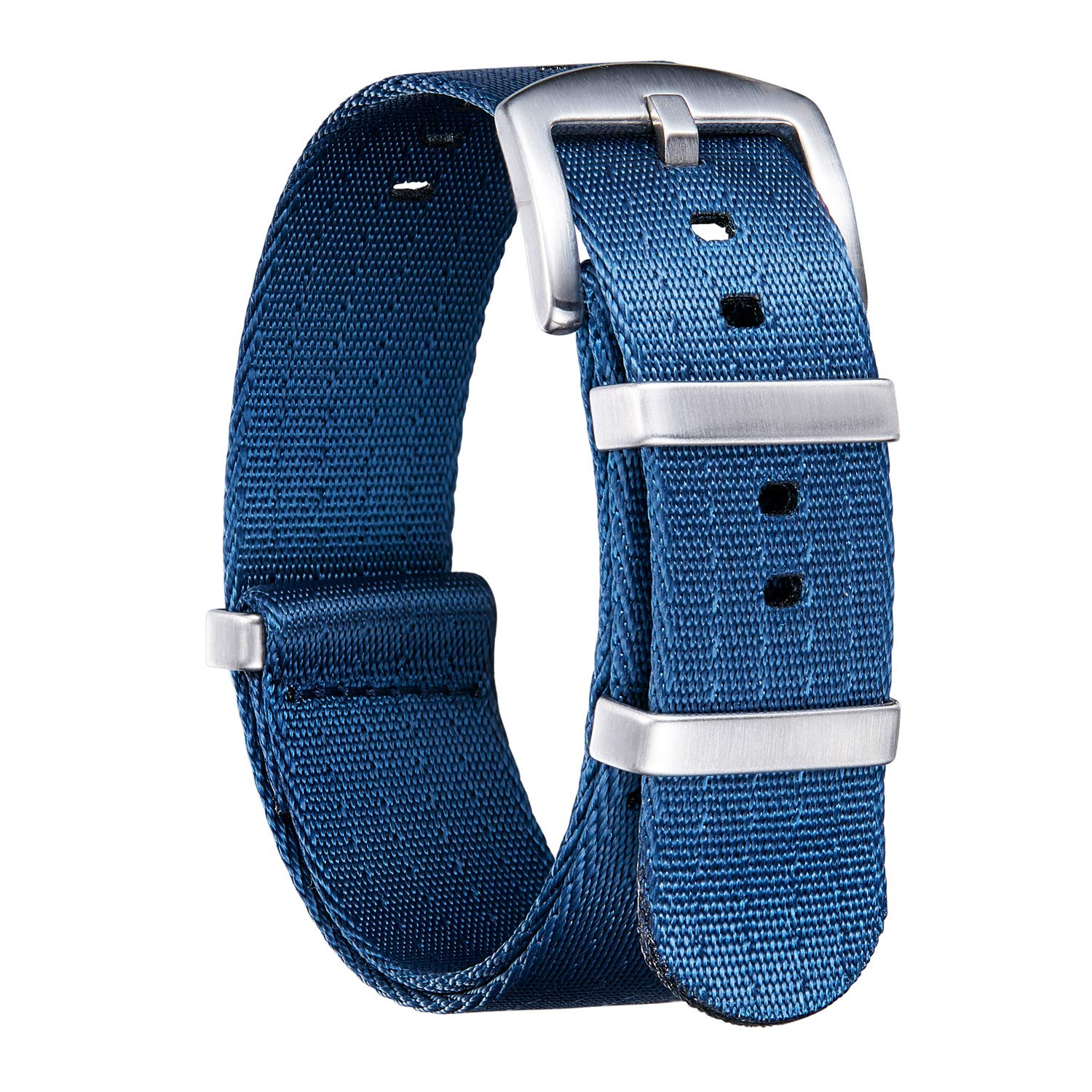 

BINLUN Watch Strap, Thick, G10, Premium, Ballistic Nylon, Multi Color, Replacement Watch Band, Stainless