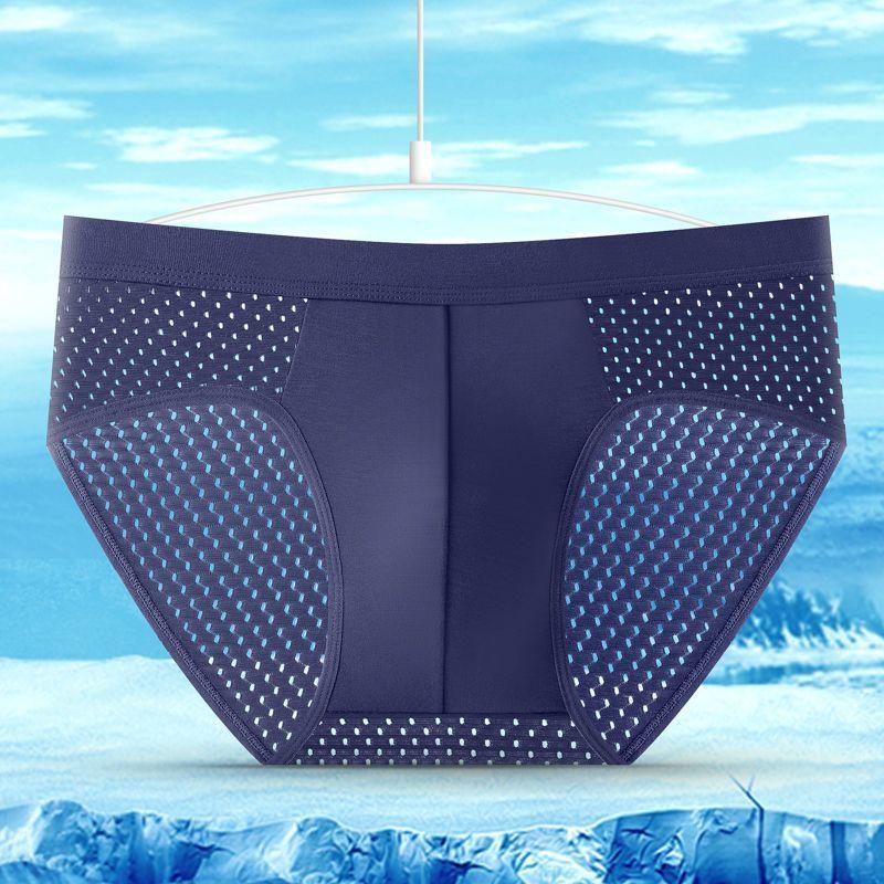 Quick Drying Mesh Mesh Ice Silk Men's Triangle Underwear Men's Modal Breathable Underwear