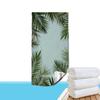 Tropical Palm Leaf Beach Towel Patterned Sunscreen And Windproof Suitable For Swimming Pool Camping Travel Blanket