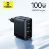 Baseus 100W Fast Charger Type C USB Charger Support QC PD PPS Portable Charger For iPhone 17 16 15 14 Macbook Air Laptop Charger