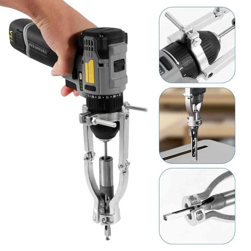 High Hardness Square Hole Drill Bits High Speed Steel Machine Drill Bits  Woodworking Drill Tools