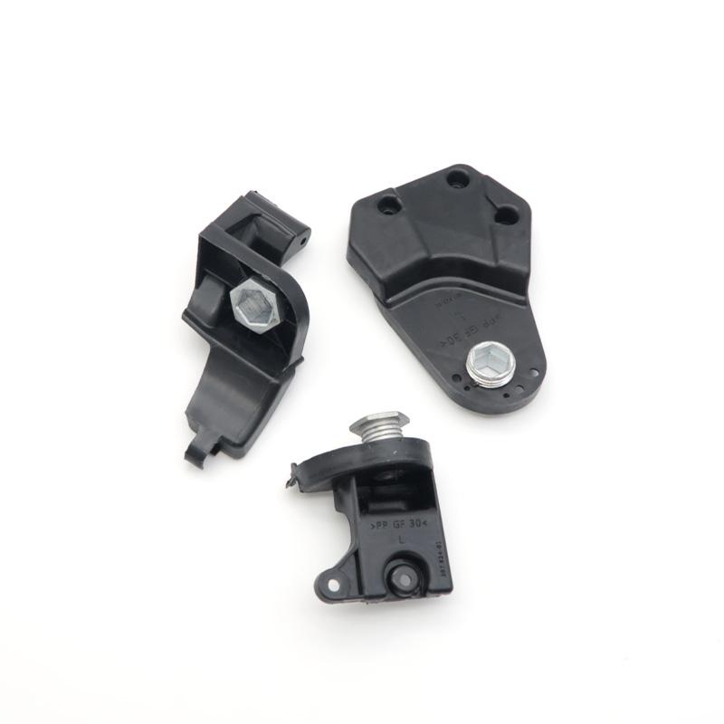 FOR Mercedes-Benz E-class W213 E200 E300 2016-2018 with Screws Car Headlight Repair Kit Repair Claws Plastic Fixed Corners Black