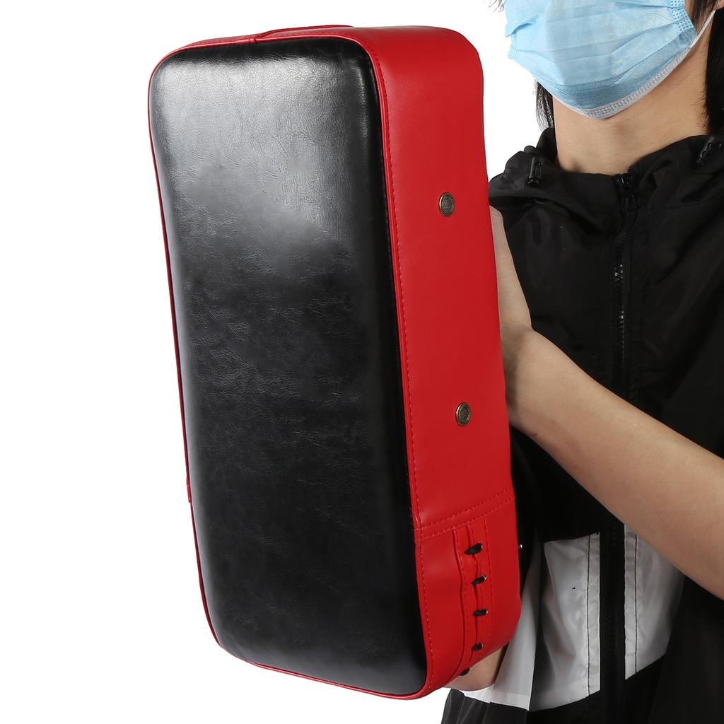 Boxing Kicking Punching Pad Training Fighting Foot Target Pad Shock Proof Strike  (Black Red )