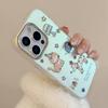 Gilt Cute Pet for IPhone17 Phone Case 16 Laser 15 Promax 14 Cartoon 11 Electroplating