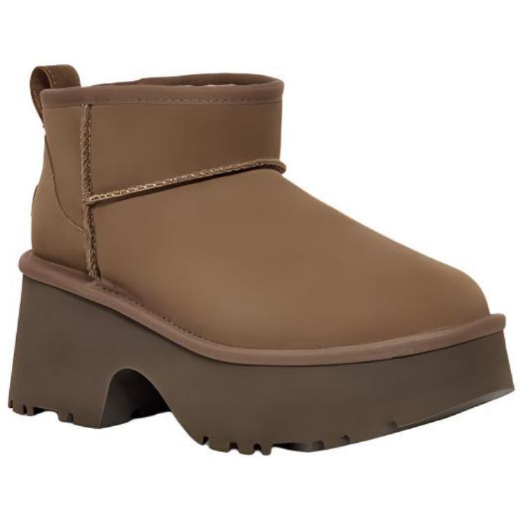 (WMNS) UGG Classic Ultra Mini New Heights 'Hickory' Women's 1158311-HCK