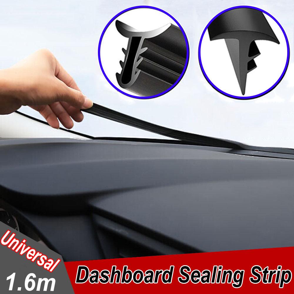 Buy 2 Types Windshield Dashboard Rubber Sealing Strip Dustproof Sound