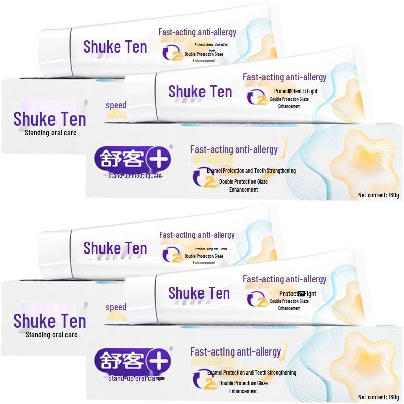 

Shuke Rapid Anti-Sensitive Toothpaste, 4-Pack