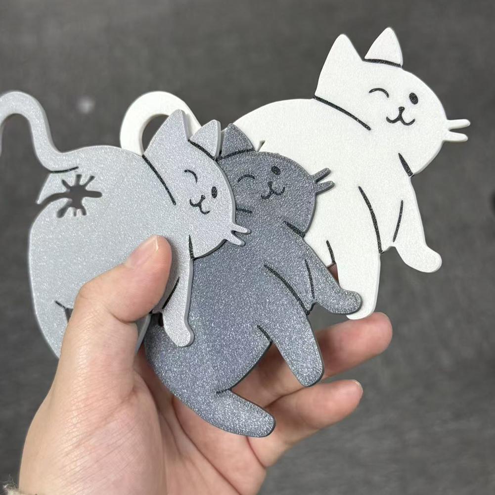 Funny Snack Bread Sealing Clip Novelty Kitchen Gadget Food Storage Accessory Gift Cat Butt Bag Clip For Cat Lovers