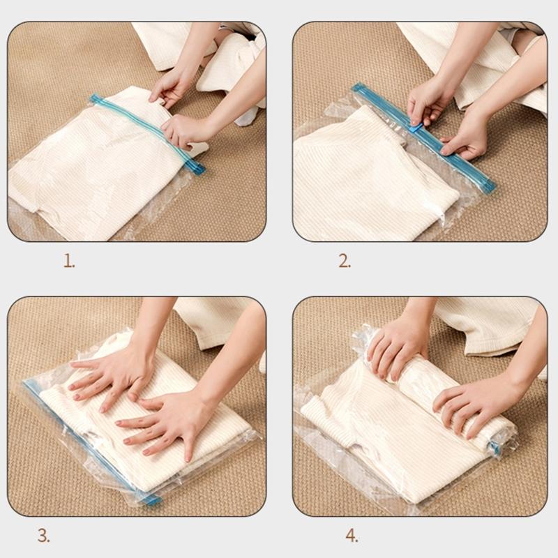 Compressed Storage Bag Hand Pump Traveling Camping Hiking Pouch Supplies for Indoor Outdoor Traveling Camping Hiking