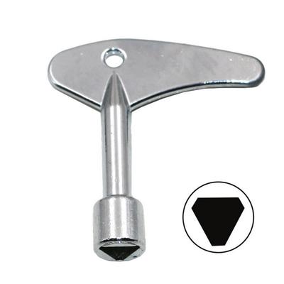 Inner Triangular Key Elevator Key Subway High-Speed Rail Inner Triangle Water Meter Valve Key Wrench