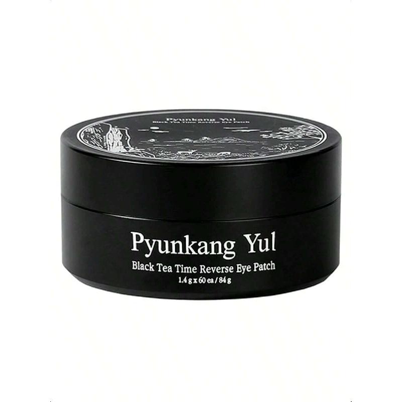 Pyunkang Yul Black Tea Time Reverse Eye Patch For Anti-Aging 84g(30 Pairs), Deep Nourishing With Low-Molecular Collagen