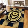 Portsmouth Football Club Carpet Rug for Living Room Bedroom Home Sofa Decoration,Kids Play Non-slip Floor Mat