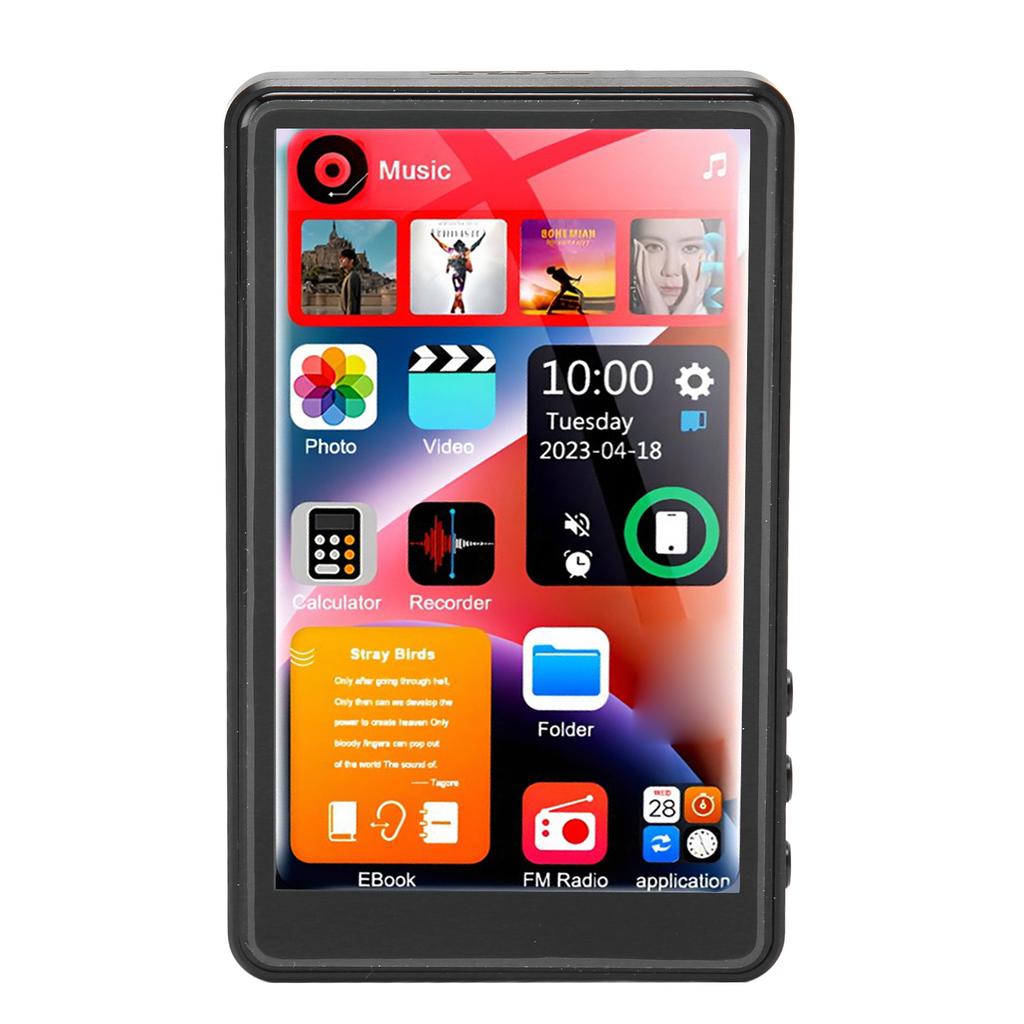 X20 4.0 Inch MP3 Music Player Full Touch Screen MP3 Player Bluetooth5.0 HiFi Sound 16GB 256GB for