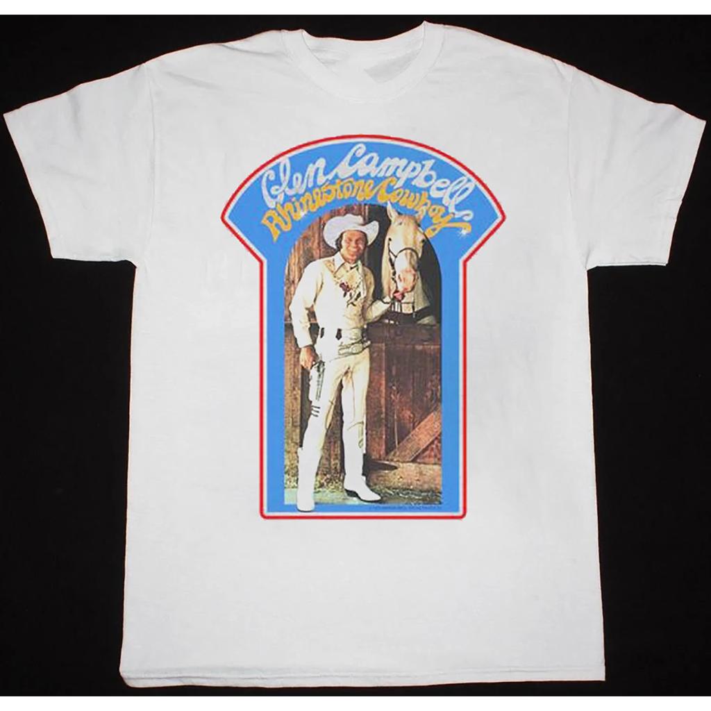 Glen Campbell 1975 Tour T Shirts All Size S-5XL